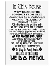 We Do Metal Poster 24x36 Poster front