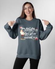 TShopx Funny Quotes Shirt Plus Size Unisex Crewneck Sweatshirt apparel-crewneck-sweatshirt-lifestyle-front-11
