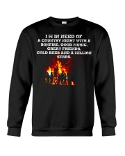 Music Friend Beer Crewneck Sweatshirt thumbnail