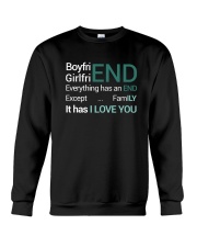 Family Quotes Crewneck Sweatshirt thumbnail