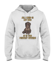 All I need is My Dog Hooded Sweatshirt thumbnail