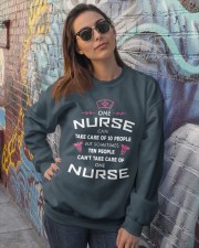 TShopx Nurse Quotes Unisex Crewneck Sweatshirt lifestyle-unisex-sweatshirt-front-3