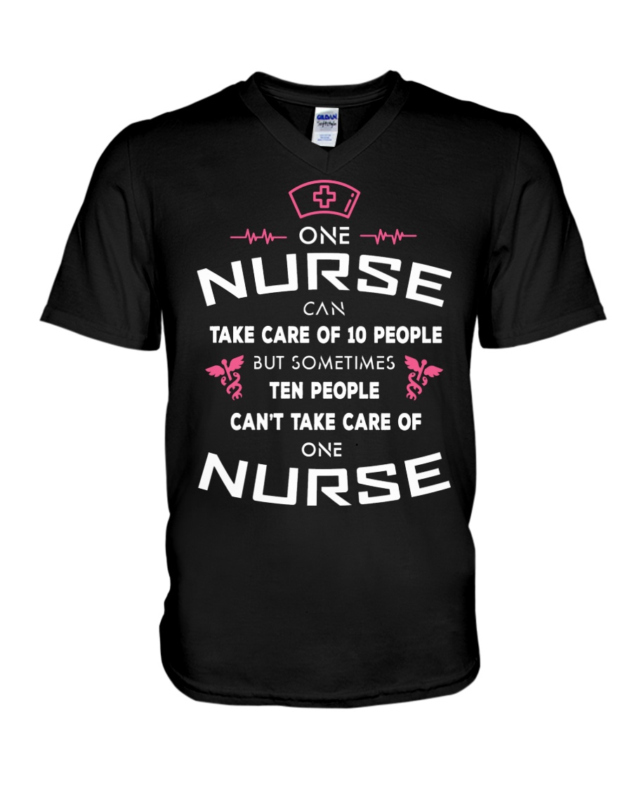 TShopx Nurse Quotes Unisex V-Neck T-Shirt