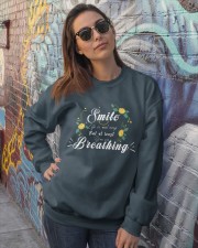 TShopx Meaning Quotes Unisex Crewneck Sweatshirt lifestyle-unisex-sweatshirt-front-3