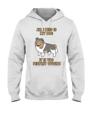 All I need is My Dog Hooded Sweatshirt thumbnail
