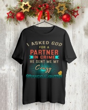 Gift for Grandma Classic T-Shirt lifestyle-holiday-crewneck-front-2