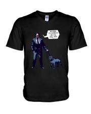 Keanu Reeves V-Neck T-Shirt thumbnail
