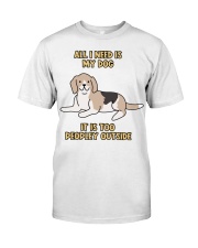All I need is My Dog Classic T-Shirt thumbnail