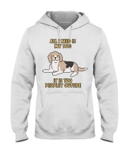 All I need is My Dog Hooded Sweatshirt thumbnail