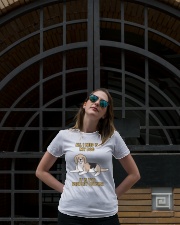 All I need is My Dog Ladies T-Shirt lifestyle-women-crewneck-front-1