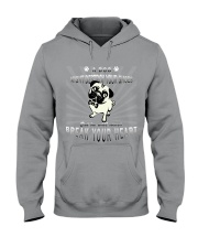 TShopx Cute Pet Unisex Hooded Sweatshirt front