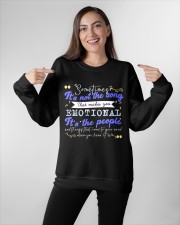TShopx Meaning Life Quotes Unisex Crewneck Sweatshirt apparel-crewneck-sweatshirt-lifestyle-front-11