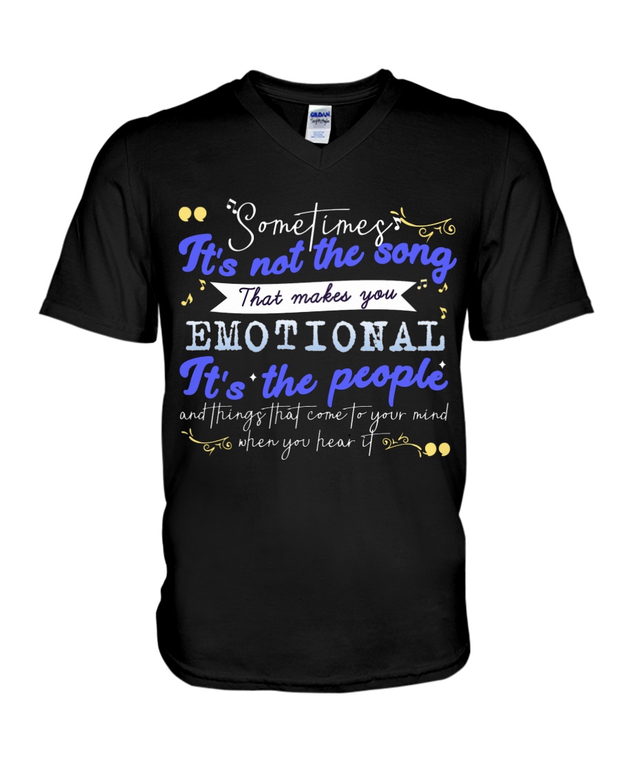TShopx Meaning Life Quotes Unisex V-Neck T-Shirt