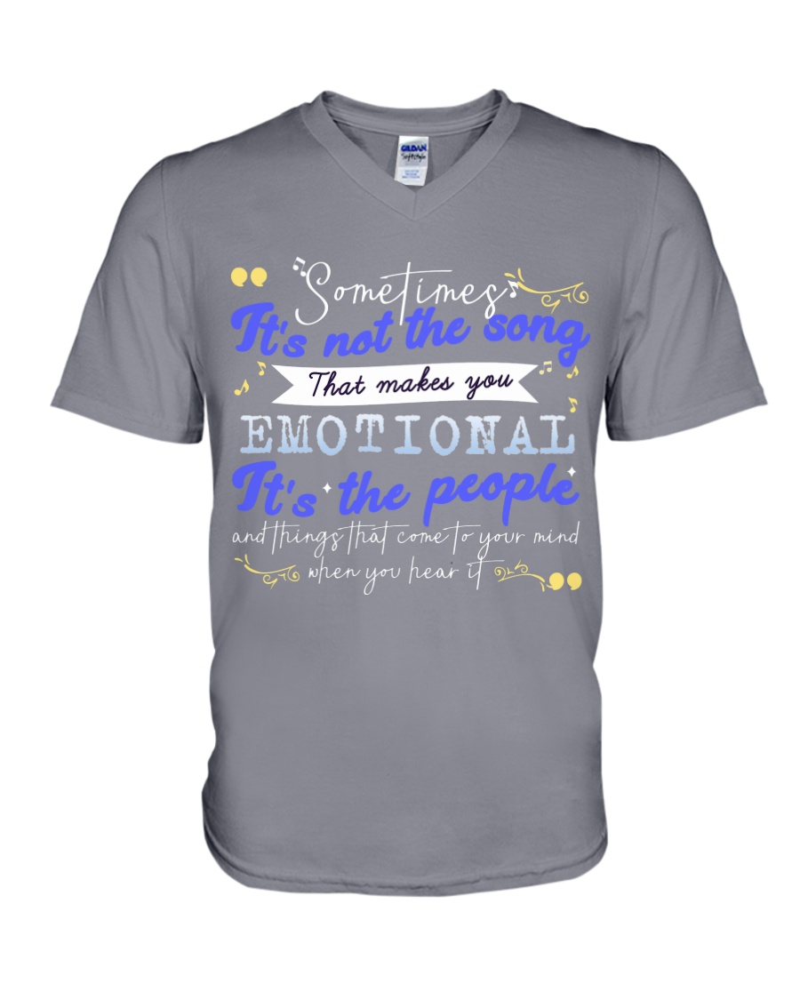 TShopx Meaning Life Quotes Unisex V-Neck T-Shirt