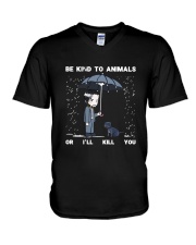 Keanu Reeves V-Neck T-Shirt thumbnail