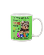 I LOVE YORKIE Mug front