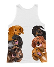 Dachshund Lover All-over Unisex Tank back