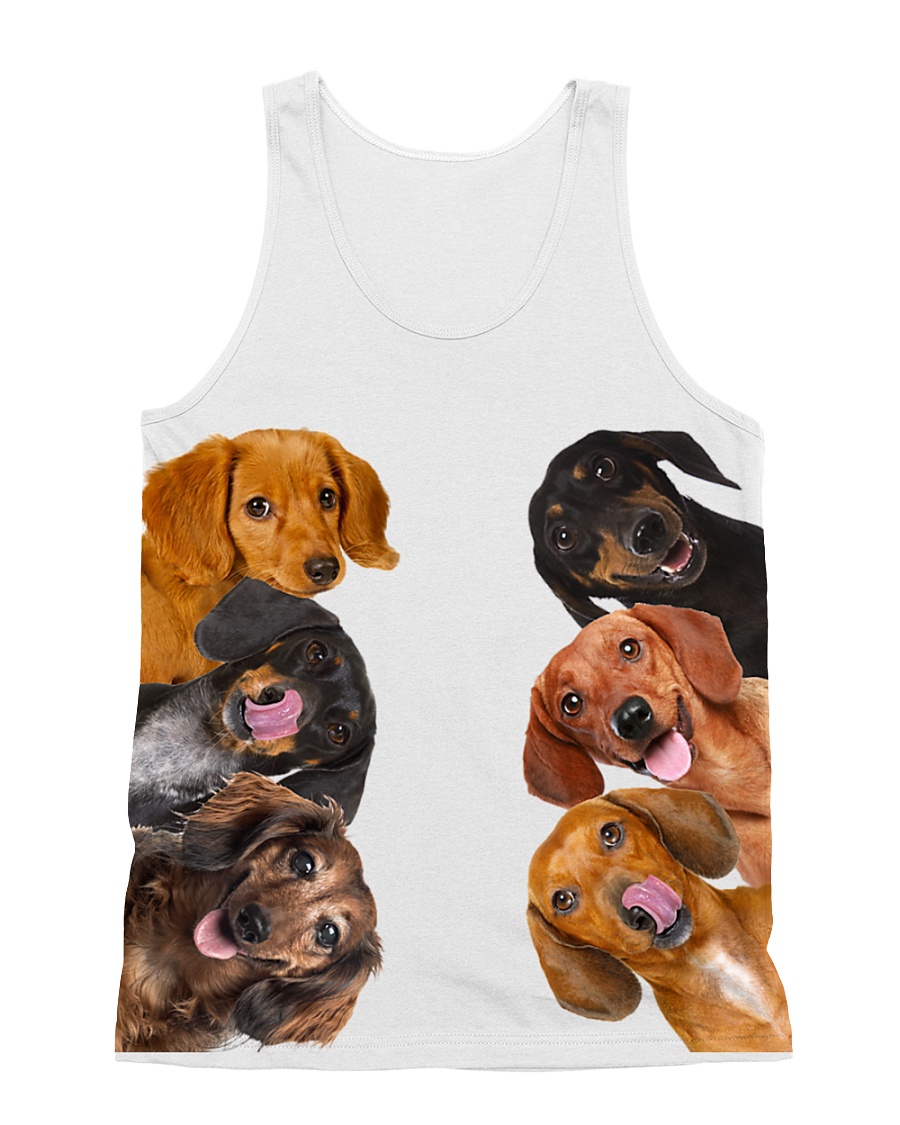 Dachshund Lover All-over Unisex Tank