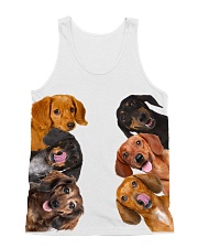 Dachshund Lover All-over Unisex Tank front
