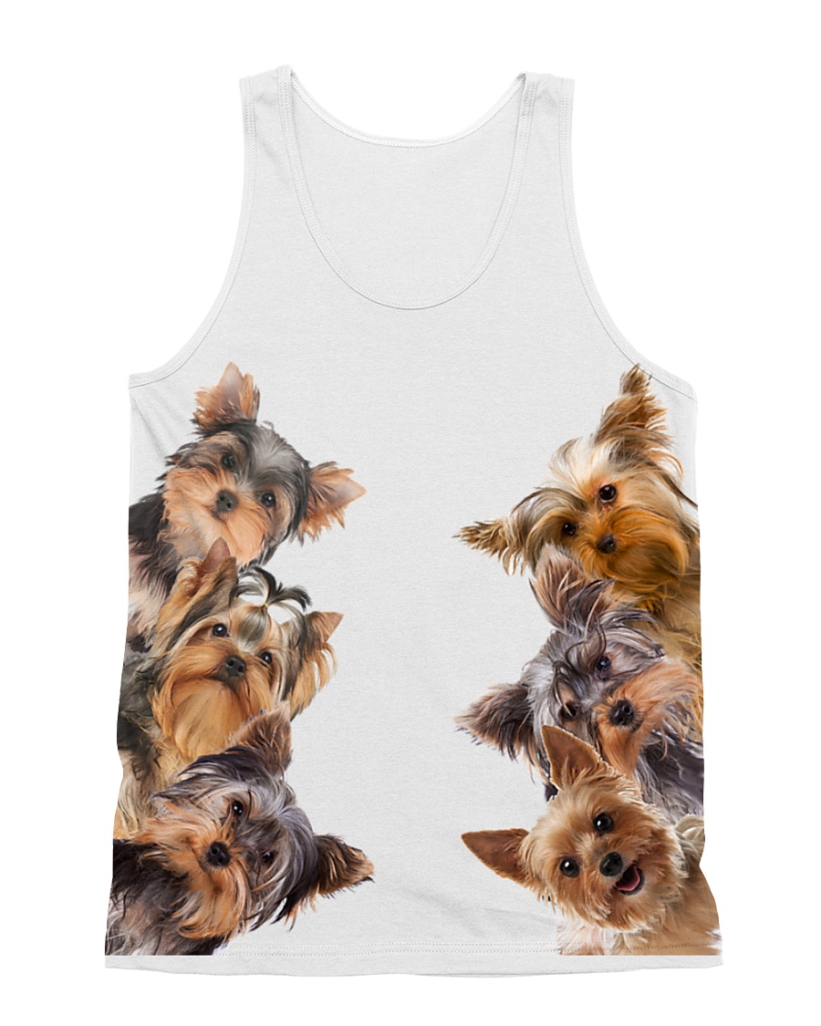 Yorkie Lover All-over Unisex Tank