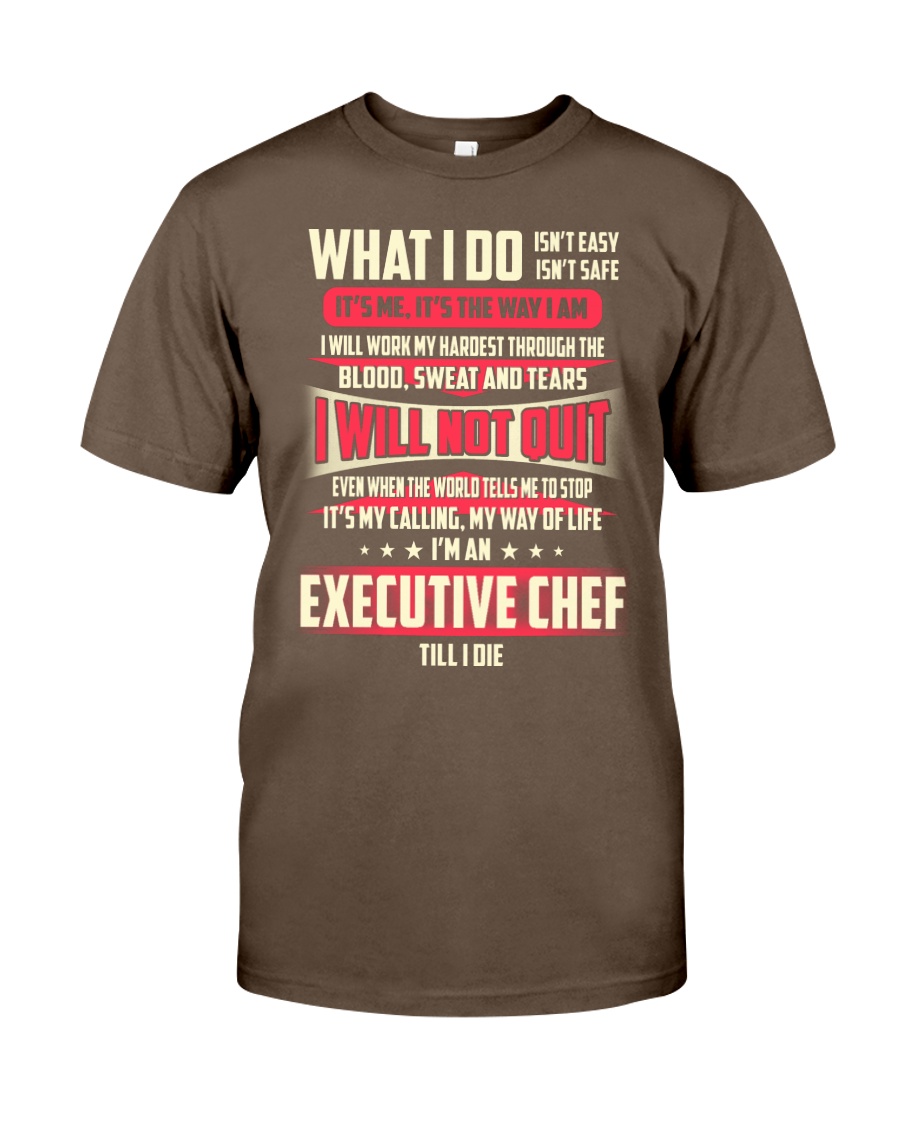 T SHIRT EXECUTIVE CHEF Classic T-Shirt