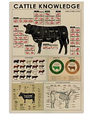 Cattle knowledge Art Canvas 24x36 Poster thumbnail