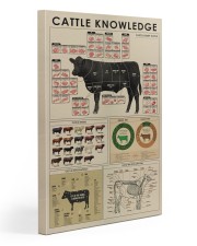 Cattle knowledge Art Canvas 20x30 Gallery Wrapped Canvas Prints front