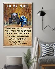 To my wife - your grumpy old farmer - Poster 24x36 Poster lifestyle-poster-1