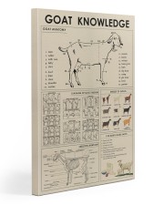 Goat Knowledge print canvas and poster 20x30 Gallery Wrapped Canvas Prints front