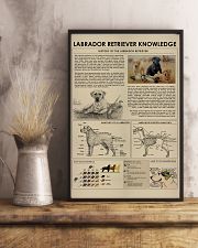 Labrador retriever Knowledge 11x17 Poster lifestyle-poster-3