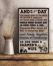 So God Made a Farmers Wife - poster 11x17 Poster lifestyle-poster-3