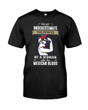 A woman who has mexican blood Premium Fit Mens Tee thumbnail