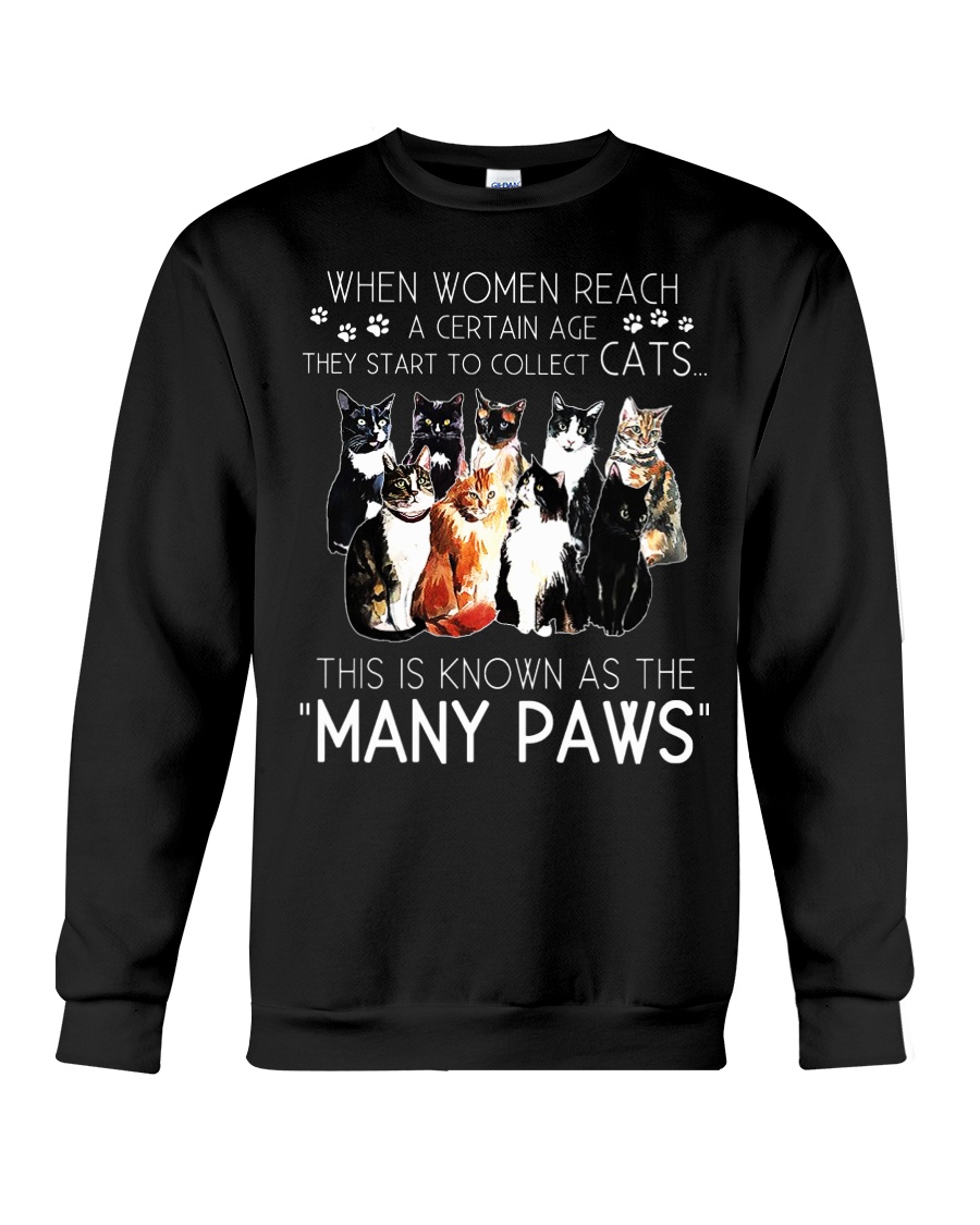 This is know as the many paws Crewneck Sweatshirt