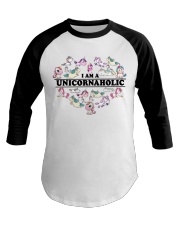 I Am A Unicornaholic Baseball Tee tile
