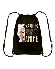 Warning May 1 Drawstring Bag tile