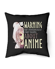 Warning May 1 Indoor Pillow tile