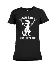 Now I Am Unstoppable Premium Fit Ladies Tee tile