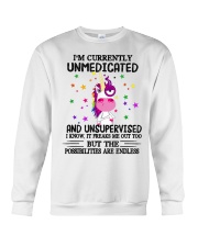I'm Curently Unmedicated Crewneck Sweatshirt tile