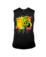 Love Camera Graffiti Photographer Sleeveless Tee tile