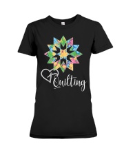 Sewing Quilting Premium Fit Ladies Tee tile