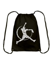 Softball Pitcher Fastpitch Softball Mom Youth Drawstring Bag tile