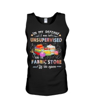 In My Defense I Was Left t Unisex Tank tile