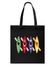 Funny Kayaking T Shirt Cool Kayak Tote Bag tile