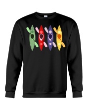 Funny Kayaking T Shirt Cool Kayak Crewneck Sweatshirt tile