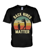 Black Nine Matter V-Neck T-Shirt tile