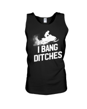 Snowmobile I Bang Ditches r239 Unisex Tank tile