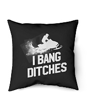 Snowmobile I Bang Ditches r239 Indoor Pillow tile