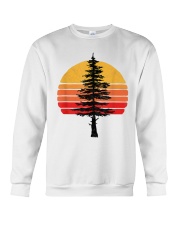 Pine Tree Under Sunset Crewneck Sweatshirt tile