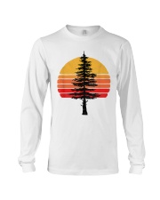 Pine Tree Under Sunset Long Sleeve Tee tile