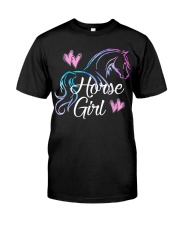 Horse Girl Classic T-Shirt front